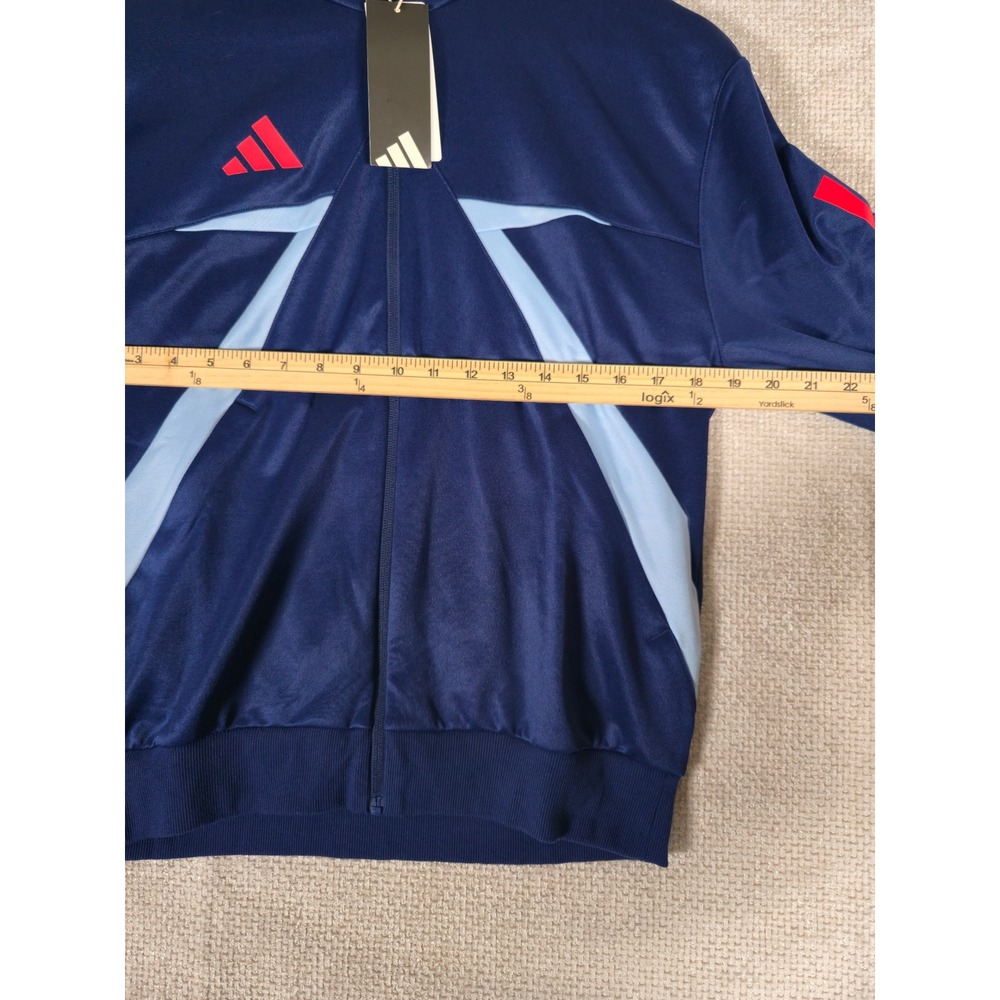 Adidas Men's House Of Tiro Zip Up Track Jacket Size XS Dark Blue NWT - Picture 5 of 8